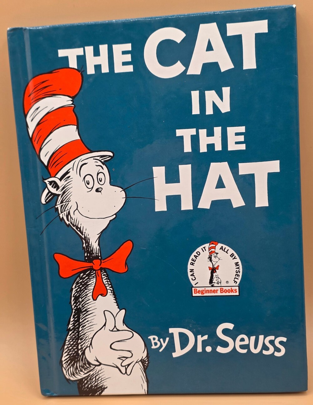 Dr. Seuss The Cat in the Hat Children's Book Hardcover Blue Cover